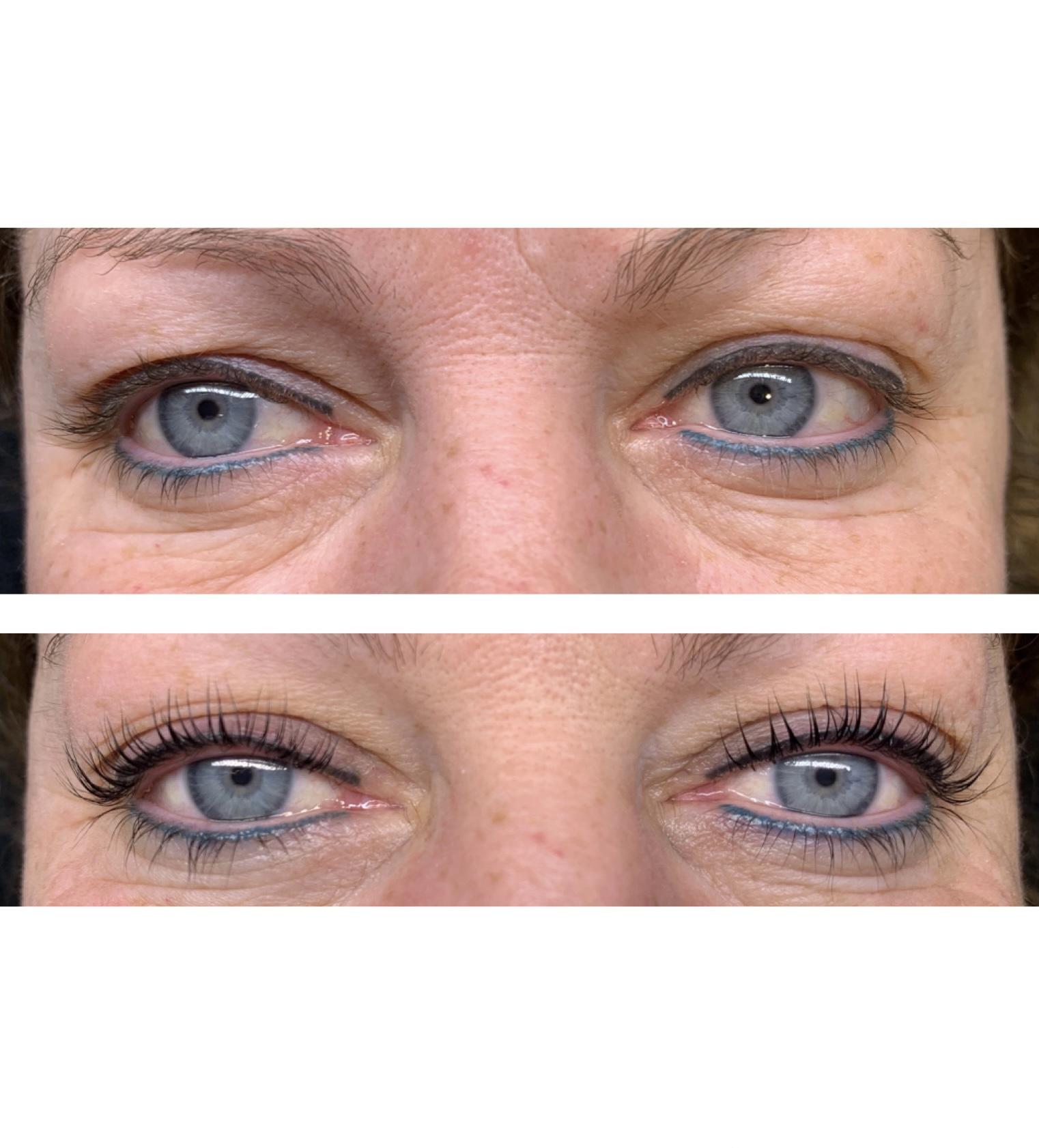 Liften van wimpers / Verven wenkbrauwen en wimpers Vajo Eshetiek